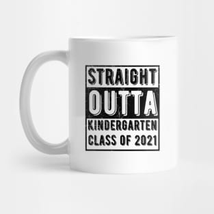 Straight Outta Kindergarten graduation Mug